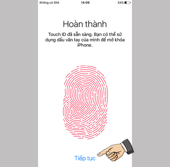 Hoàn tất thết lập